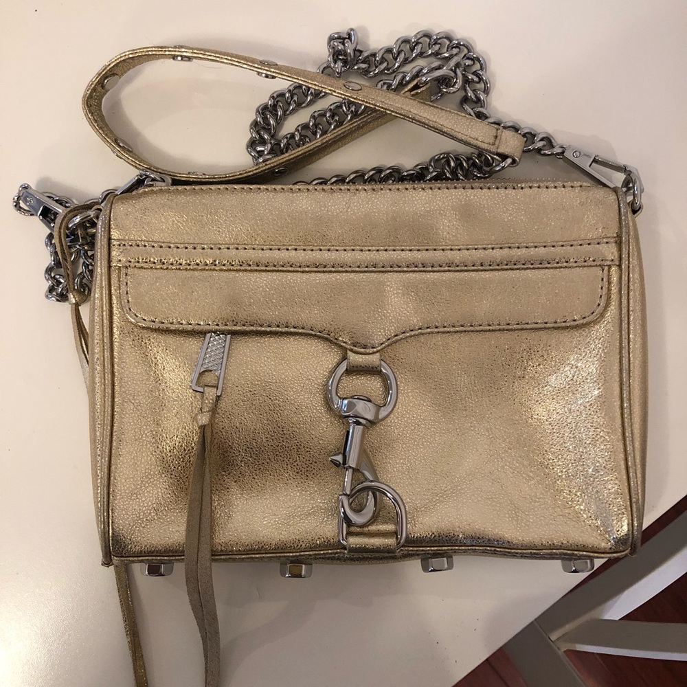 Gold Rebecca Minkoff Mini Mac